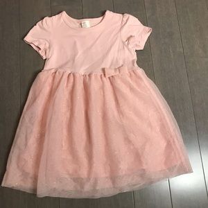 Tulle sparkling toddler princess pink dress hm perfect for Christmas